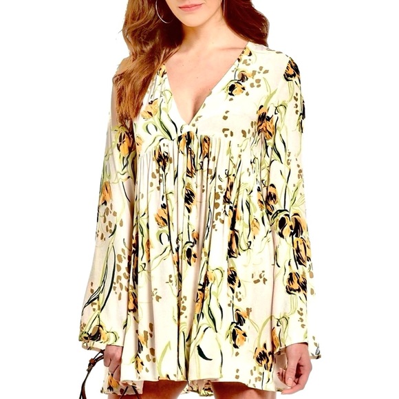 🌺🎉HP🎉🌺 NWT Free People Bella Floral Print Top - Picture 6 of 15